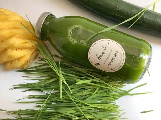 Nước ép cỏ lúa mỳ - Freshc Juice